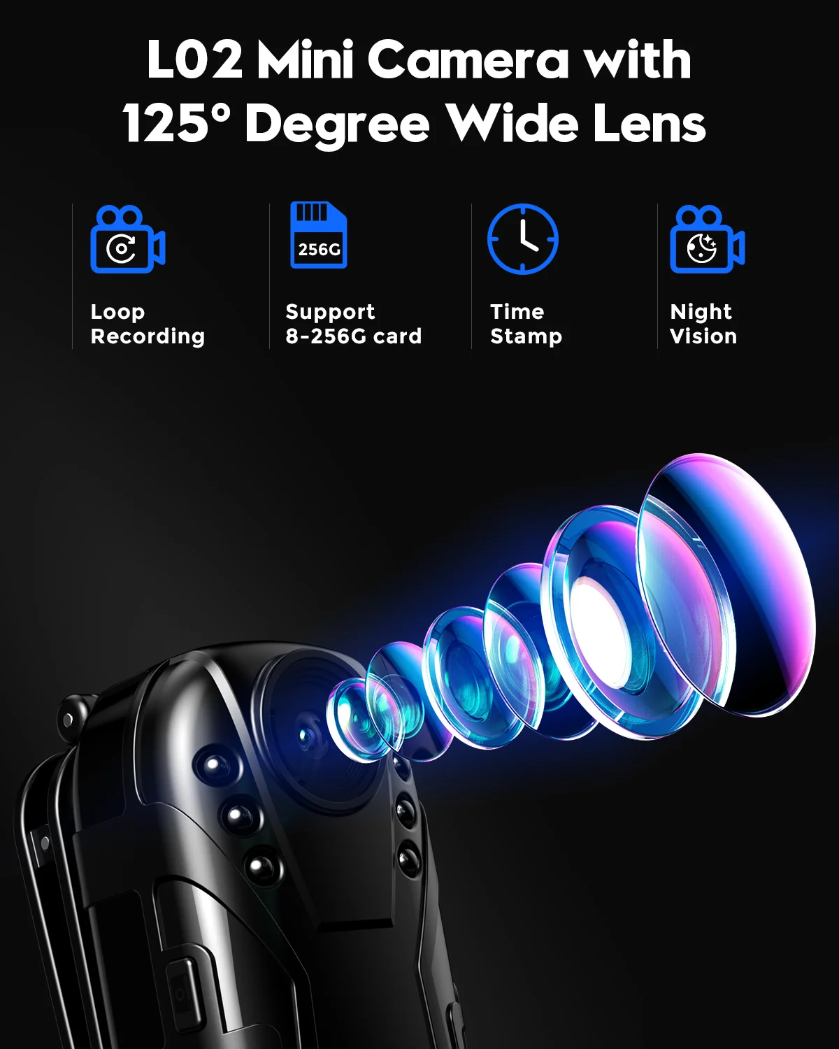 Boblov L02 1080P Infrared nigh - đánh giá và giá Compact Camera Mirrorless