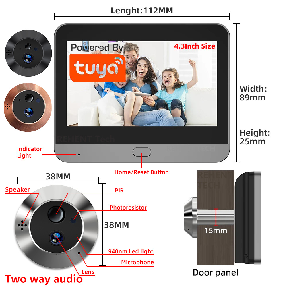 Mini Two Way Audio 3MP Tuya Sm - đánh giá và giá Compact Camera Mirrorless