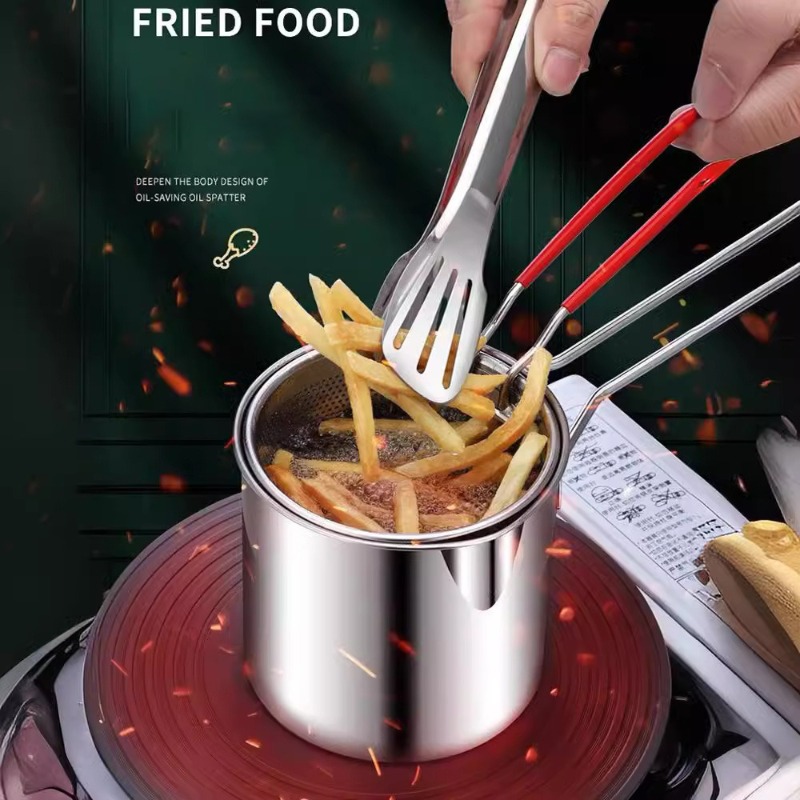 304 Stainless Steel Deep Fryer - đánh giá và giá Kitchen Electronics Gadgets