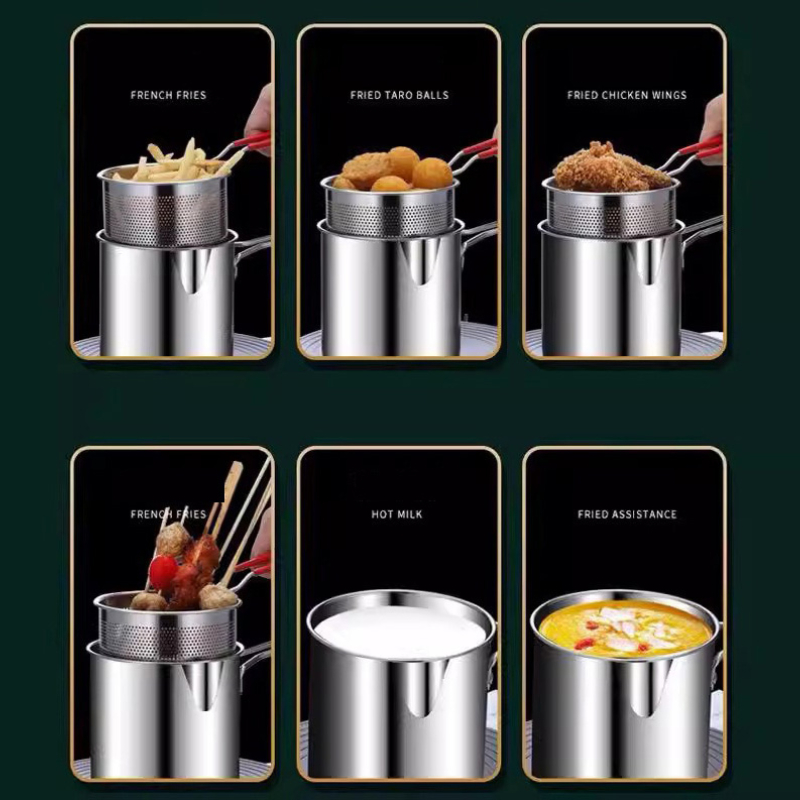 304 Stainless Steel Deep Fryer - đánh giá và giá Kitchen Electronics Gadgets