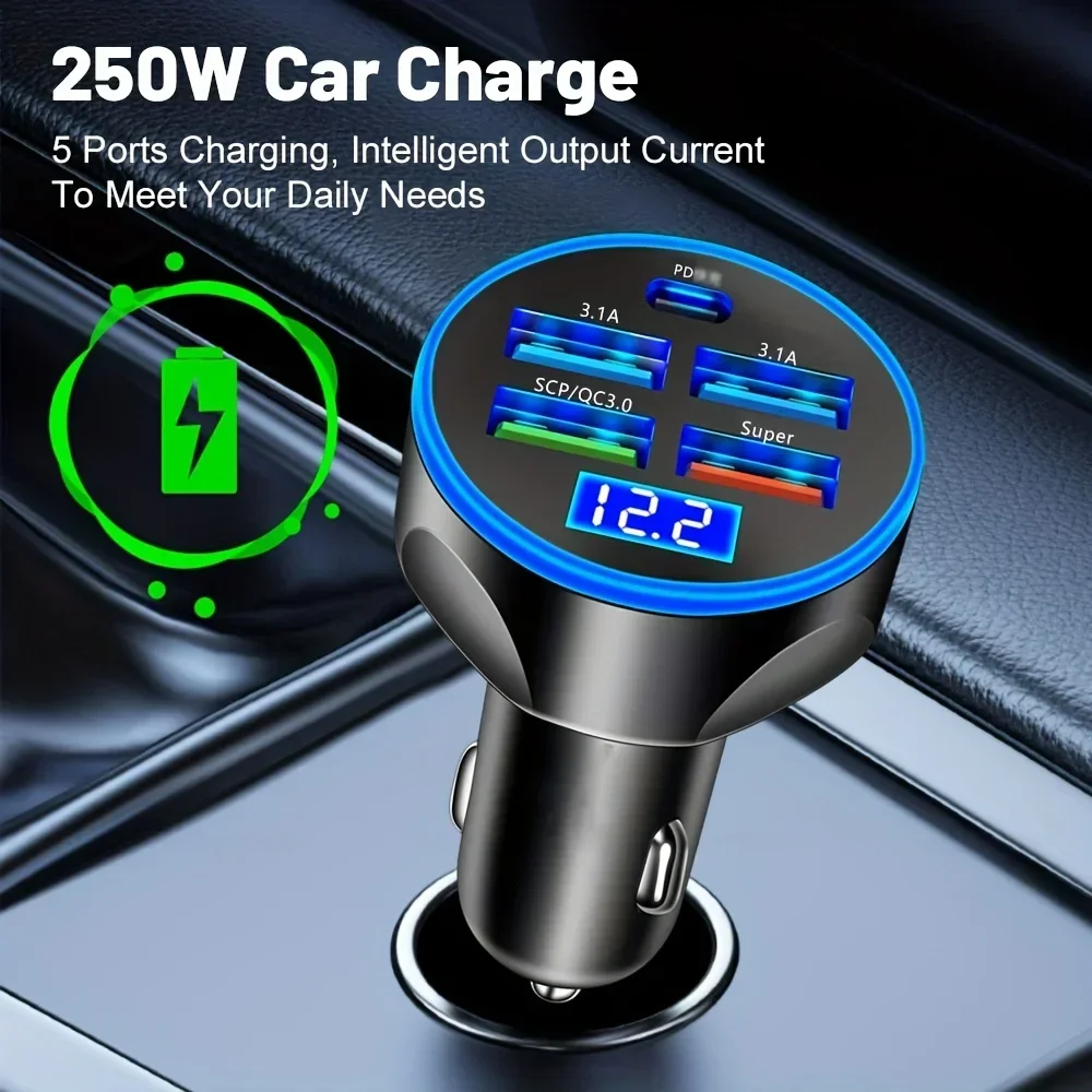 Car 250W Super Fast Charging C - đánh giá và giá Election Electronics & Gadgets Store Woocommerce Theme