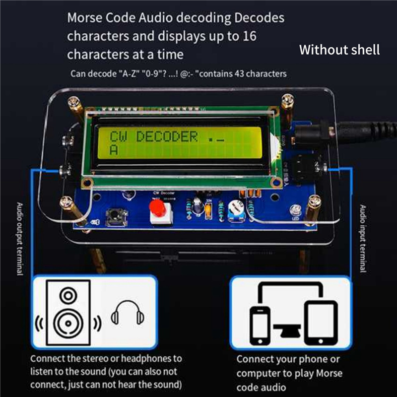 ELECT-2X DIY CW Trainer Decode - đánh giá và giá Election Electronics & Gadgets Store Woocommerce Theme