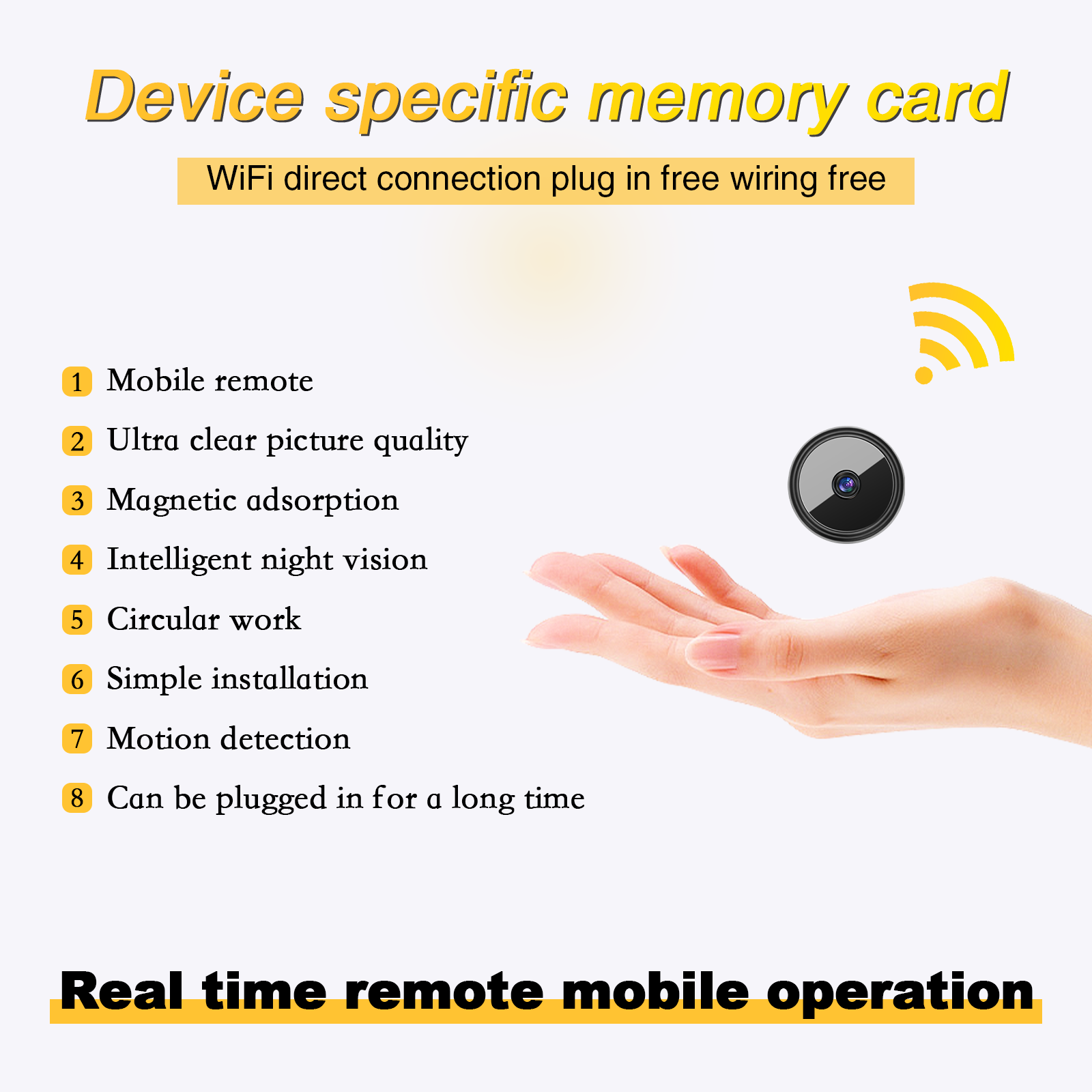 B24 Magnetic Mini Wireless Cam - đánh giá và giá Compact Camera Mirrorless