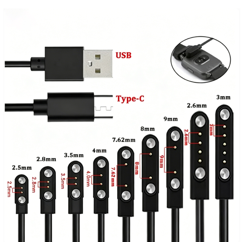 1PCS 2Pin 4Pin For Smartwatch  - đánh giá và giá Smart Watch Kids