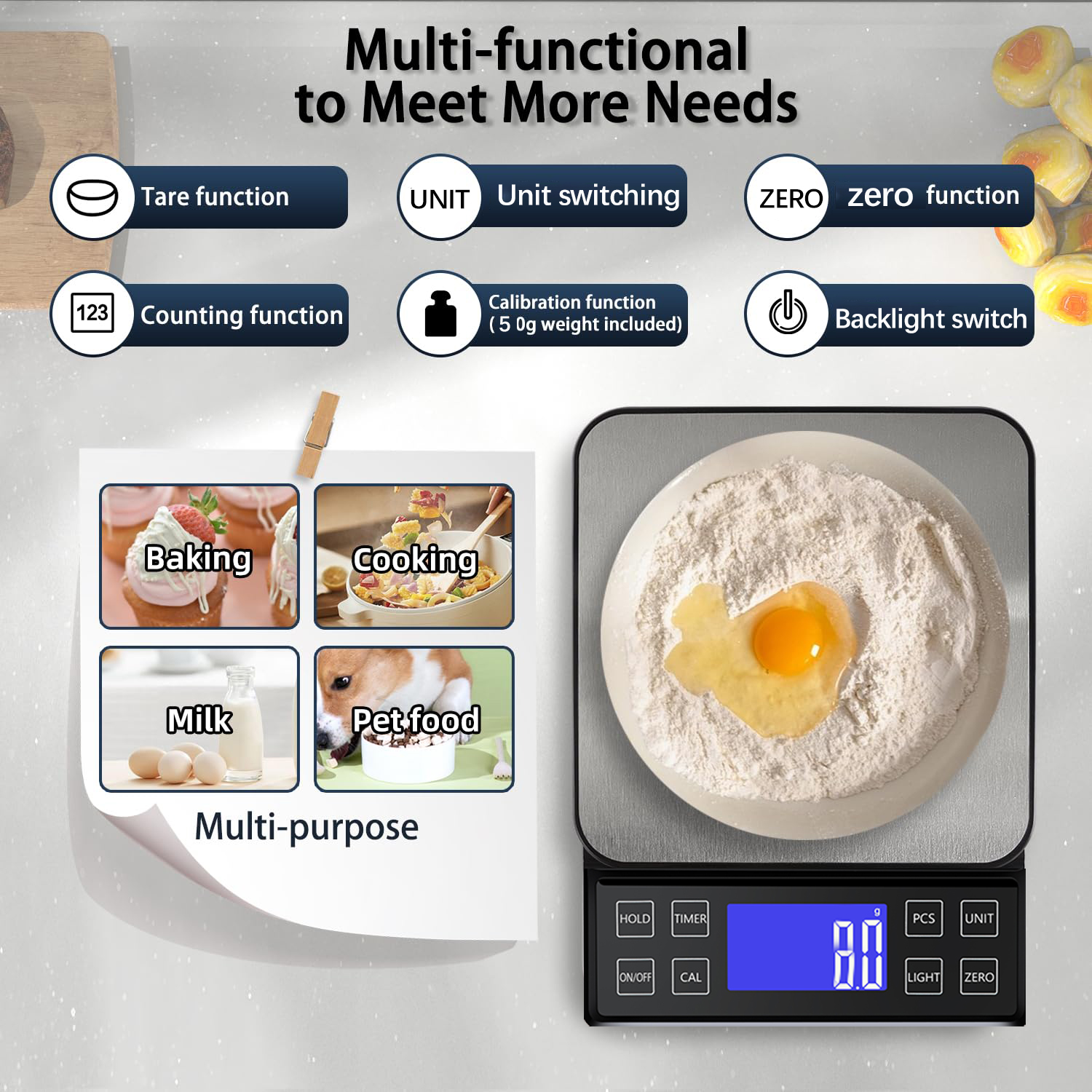 Digital Kitchen Scale 0.1g Hig - đánh giá và giá Kitchen Electronics Gadgets