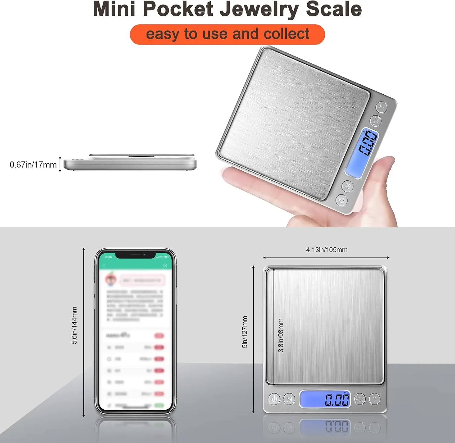 LCD Digital Jewelry Scale 3kg  - đánh giá và giá Kitchen Electronics Gadgets