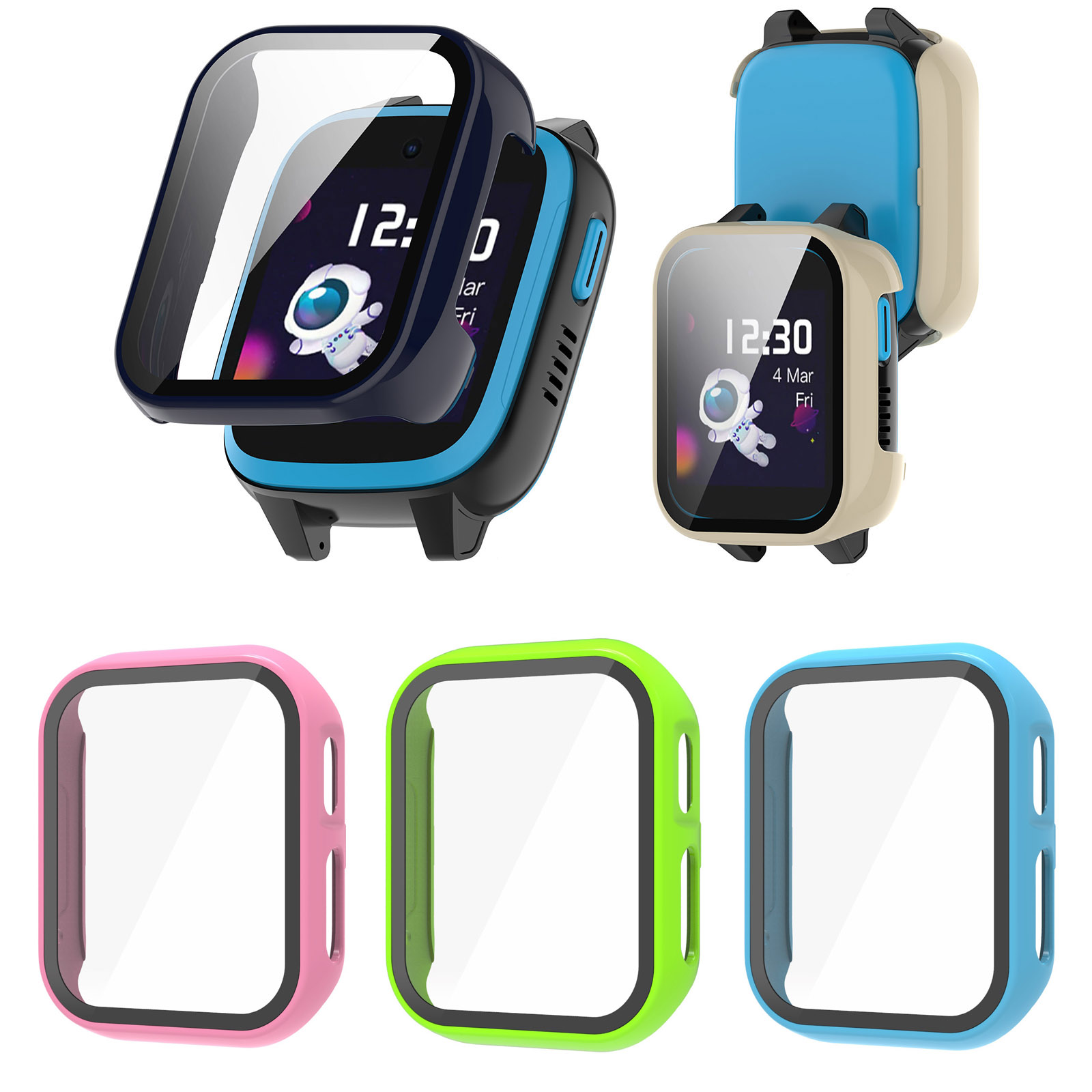 Hard Edge Shell Glass Screen P - đánh giá và giá Smart Watch Kids