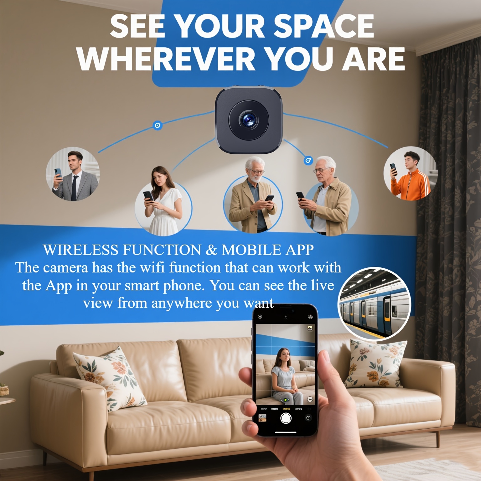 1080P HD Mini WiFi Camera Indo - đánh giá và giá Compact Camera Mirrorless