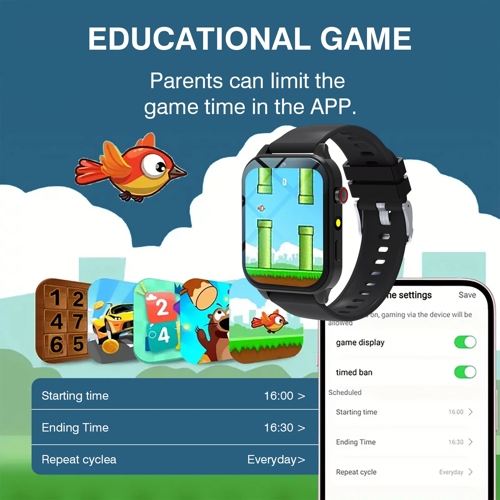 Kids′s Smart Watch 18 Games Ca - đánh giá và giá Smart Watch Kids