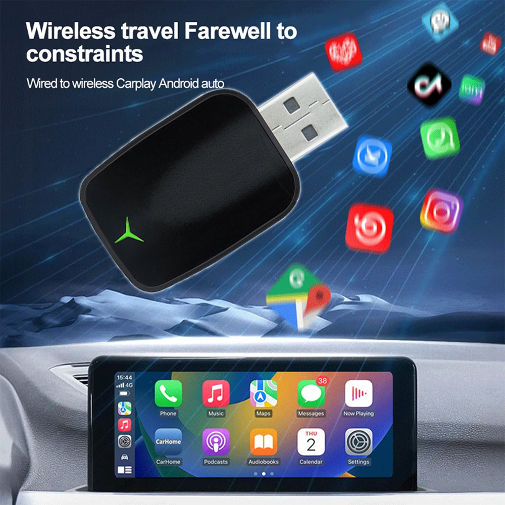 New Wired To Wireless Carplay  - đánh giá và giá Gadgets For Electronics