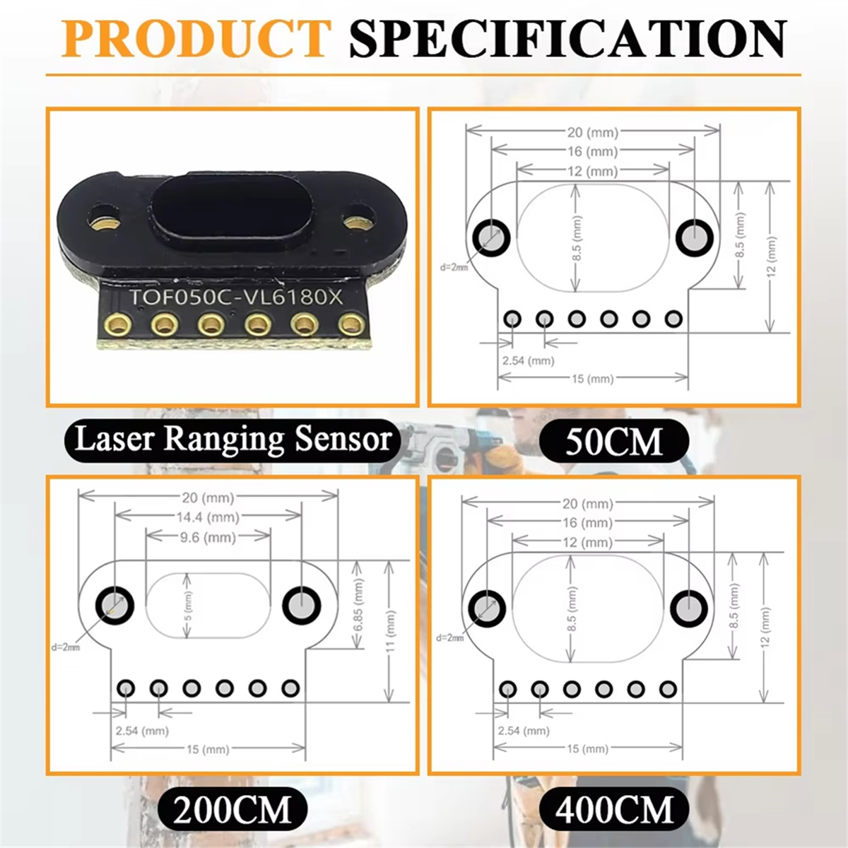 A11I Laser Ranging Sensor Modu - đánh giá và giá Laser Distance Measure