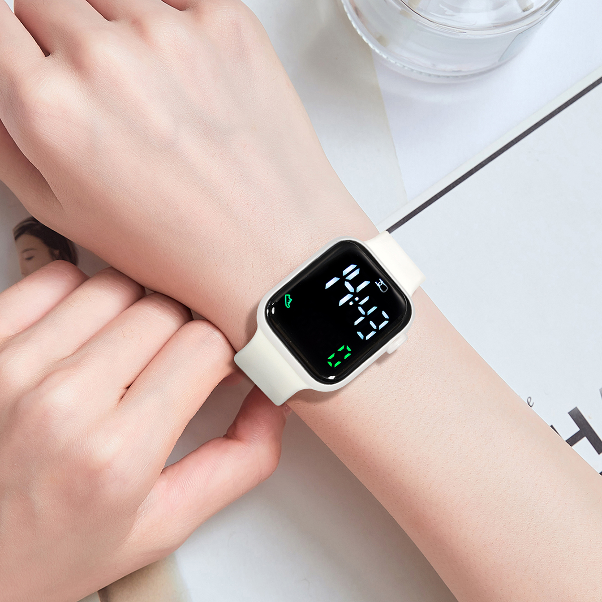 New 2PCS Student Minimalist Sm - đánh giá và giá Smart Watch Kids